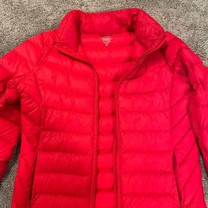 Aqua Puffer Coat